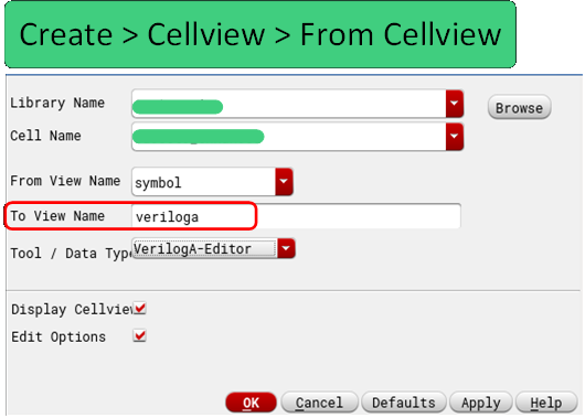 How to generate verilog view from symbol